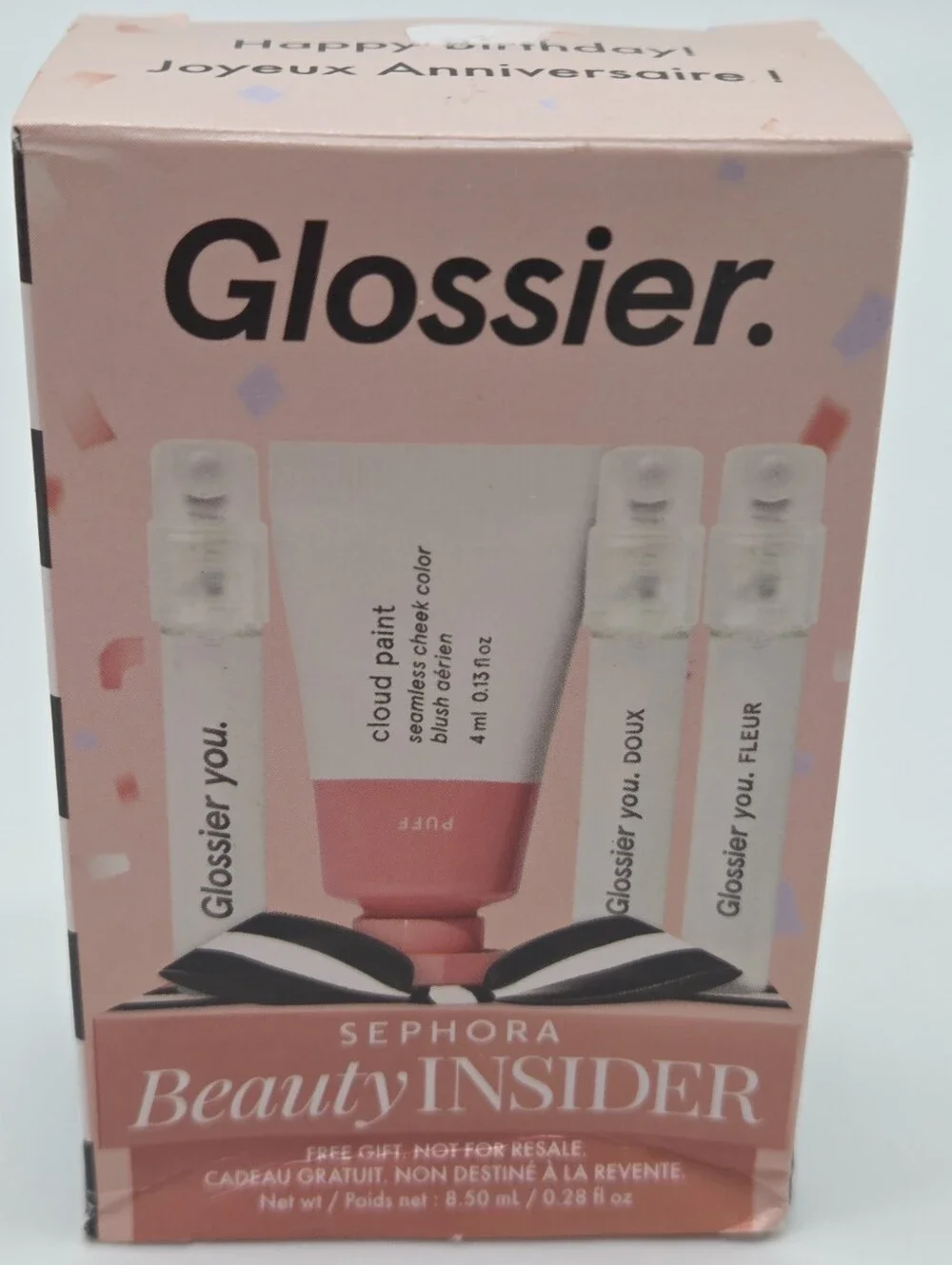 Glossier receive set